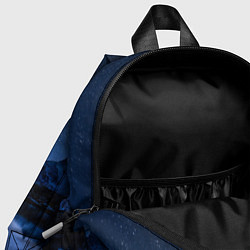 Детский рюкзак Галактическая зимняя ночь в горах, цвет: 3D-принт — фото 2