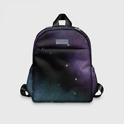 Детский рюкзак Космос и звезды на темном фоне, цвет: 3D-принт