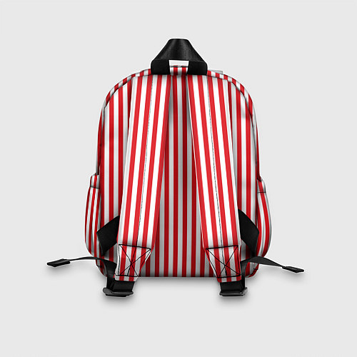 Детский рюкзак Красная полоса / 3D-принт – фото 2