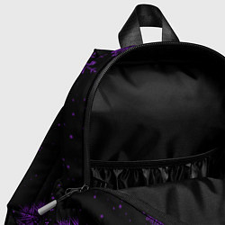 Детский рюкзак Новогодняя Любовь на темном фоне, цвет: 3D-принт — фото 2