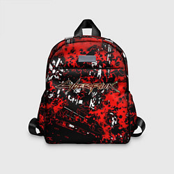Детский рюкзак Киберпанк 2077 красная иллюстрация, цвет: 3D-принт