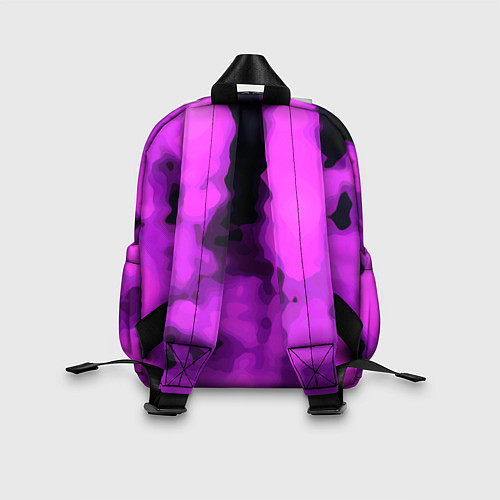 Детский рюкзак Узор фиолетовая нежность / 3D-принт – фото 2