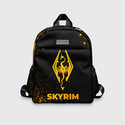 Детский рюкзак Skyrim - gold gradient