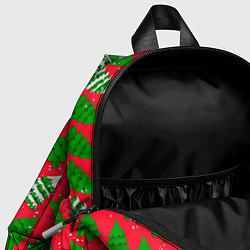 Детский рюкзак Рождественские ёлки, цвет: 3D-принт — фото 2