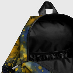 Детский рюкзак Акварелика в синем, цвет: 3D-принт — фото 2