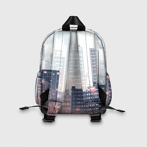 Детский рюкзак Безмятежный город / 3D-принт – фото 2