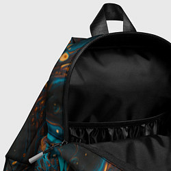 Детский рюкзак Ловец снов и чёрный мыльный пузырь, цвет: 3D-принт — фото 2