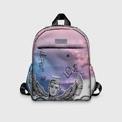 Детский рюкзак Lil Peep ангел рисунок, цвет: 3D-принт