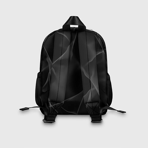 Детский рюкзак Серый дым и ночь / 3D-принт – фото 2