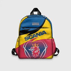 Детский рюкзак Scania logo, цвет: 3D-принт