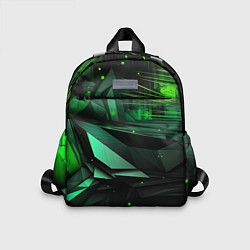 Детский рюкзак Мир абстрактной зелени