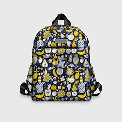 Детский рюкзак Фруктовые каракули, цвет: 3D-принт