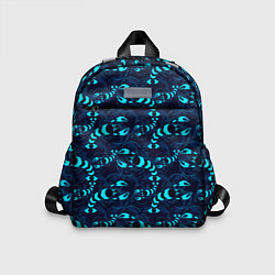 Детский рюкзак Голубые раки, цвет: 3D-принт