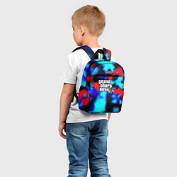 Детский рюкзак GTA 6 тропики, цвет: 3D-принт — фото 2