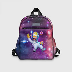 Детский рюкзак Homer Simpson in space - ai art