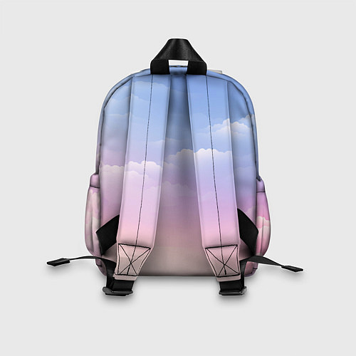 Детский рюкзак Нежные краски неба / 3D-принт – фото 2