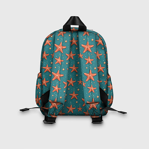 Детский рюкзак Морские звезды тоже хотят на ёлку / 3D-принт – фото 2