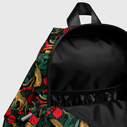 Детский рюкзак Ягуар в тропическом лесу, цвет: 3D-принт — фото 2