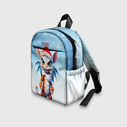 Детский рюкзак Забавный новогодний дракончик, цвет: 3D-принт — фото 2