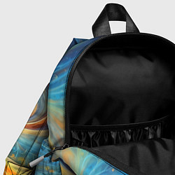 Детский рюкзак Космические завихрения, цвет: 3D-принт — фото 2
