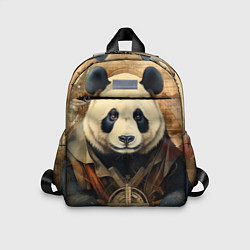 Детский рюкзак Панда арт-портрет, цвет: 3D-принт