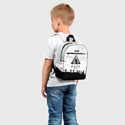 Детский рюкзак Thirty seconds to mars Jared Leto music, цвет: 3D-принт — фото 2