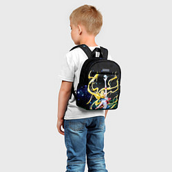 Детский рюкзак Сейлор Мун - космос, цвет: 3D-принт — фото 2