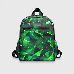 Детский рюкзак Зелёное разбитое стекло