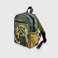 Детский рюкзак Крик стимпанк енота, цвет: 3D-принт — фото 2