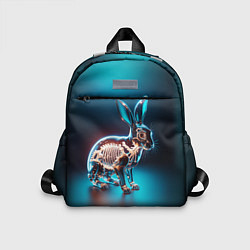 Детский рюкзак Прозрачный стеклянный кролик