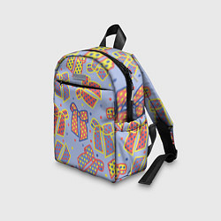 Детский рюкзак Узор с яркими разноцветными бантами в горошек, цвет: 3D-принт — фото 2
