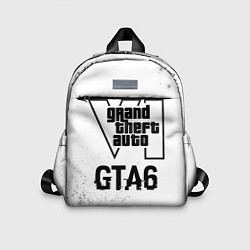 Детский рюкзак GTA6 glitch на светлом фоне
