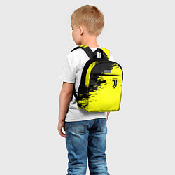 Детский рюкзак Juventus спортивные краски, цвет: 3D-принт — фото 2