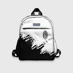 Детский рюкзак Juventus black sport texture, цвет: 3D-принт