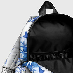 Детский рюкзак Снежинки в ряд, цвет: 3D-принт — фото 2