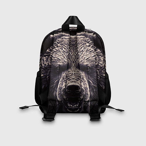 Детский рюкзак Бронзовый медведь / 3D-принт – фото 2