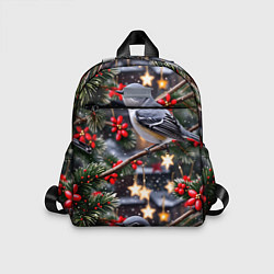 Детский рюкзак Рождественская птица пересмешник