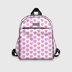 Детский рюкзак Нежные розовые сердечки