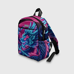 Детский рюкзак Свирепый японский дракон - ирезуми, цвет: 3D-принт — фото 2