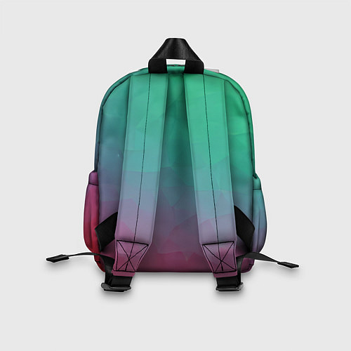 Детский рюкзак Цветной градиент - нейросеть / 3D-принт – фото 2