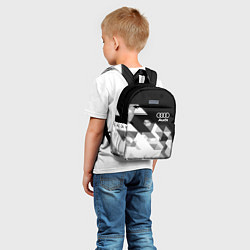 Детский рюкзак AUDI geometry sport, цвет: 3D-принт — фото 2