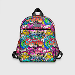 Детский рюкзак Graffiti funny, цвет: 3D-принт
