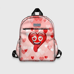 Детский рюкзак Влюбленное сердечко, цвет: 3D-принт