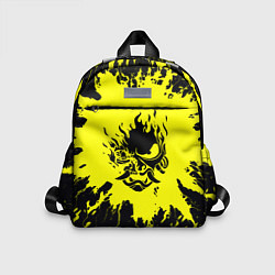 Детский рюкзак Cyberpunk samurai logo 2077, цвет: 3D-принт
