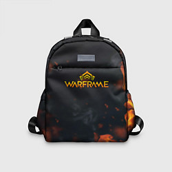 Детский рюкзак Warframe шутер flame, цвет: 3D-принт
