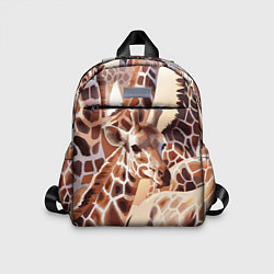 Детский рюкзак Жирафы - африканский паттерн