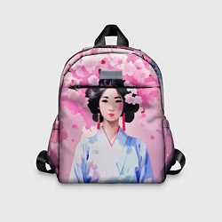 Детский рюкзак Ветки сакуры японская гейша