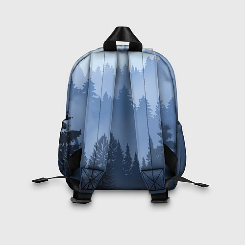 Детский рюкзак Сибирь леса / 3D-принт – фото 2