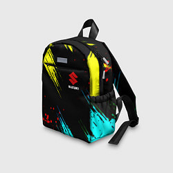 Детский рюкзак Suzuki краски абстрактные, цвет: 3D-принт — фото 2