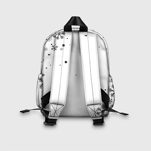 Детский рюкзак Skyrim logo winter / 3D-принт – фото 2